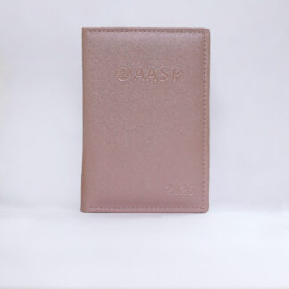 Agenda Juridica AASP – Rose Prada Metalizado 2026